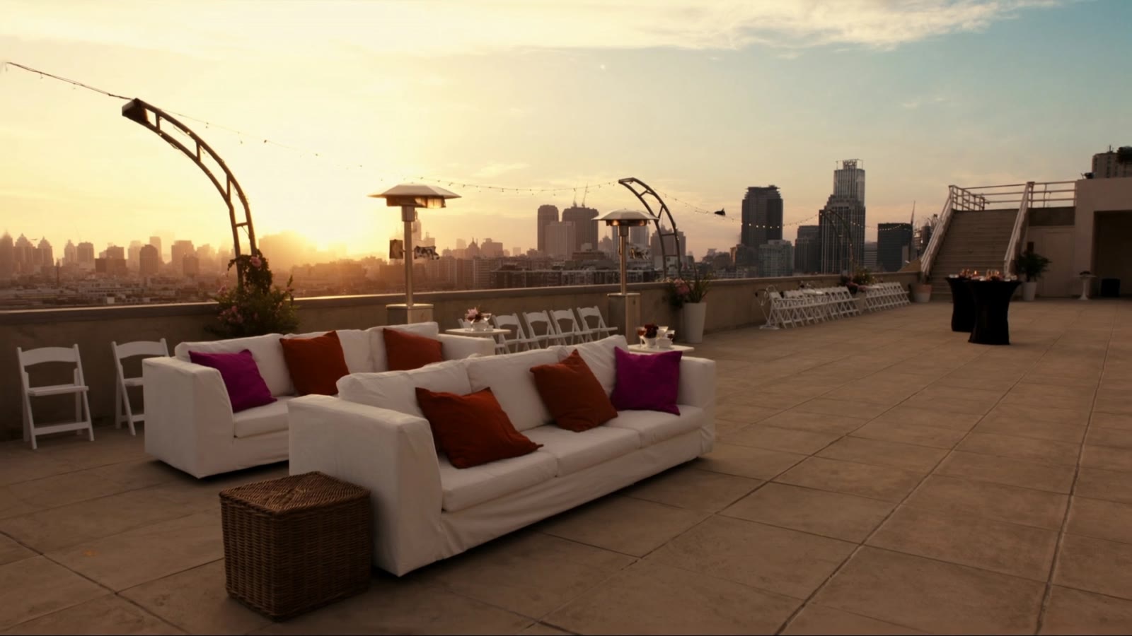 The Terrace, the Campus roof deck.